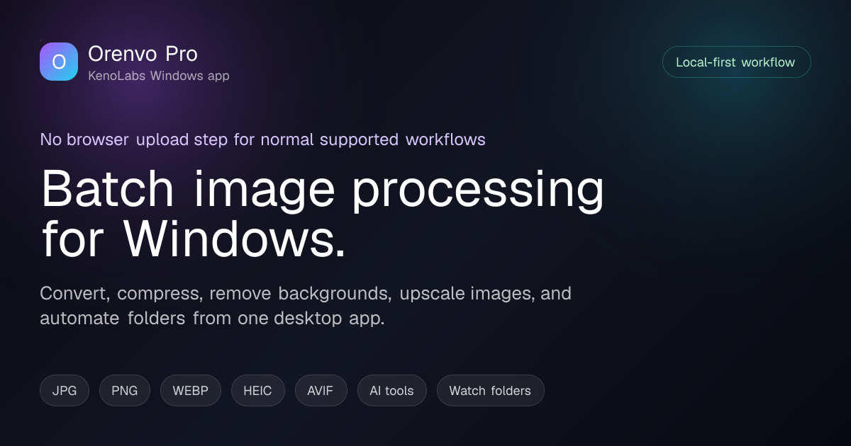 Orenvo Pro preview